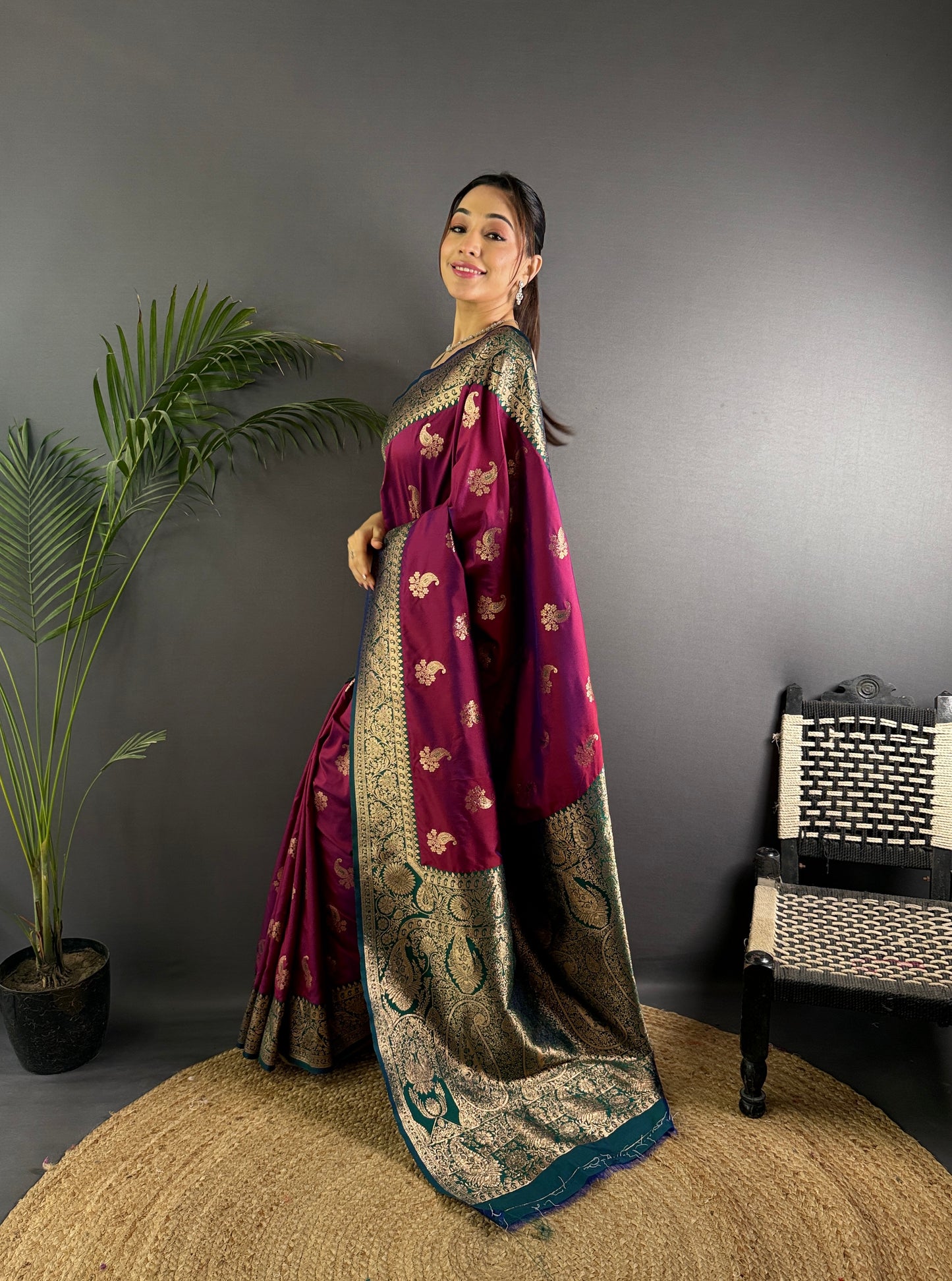 Pure Soft Banarasi Silk Saree