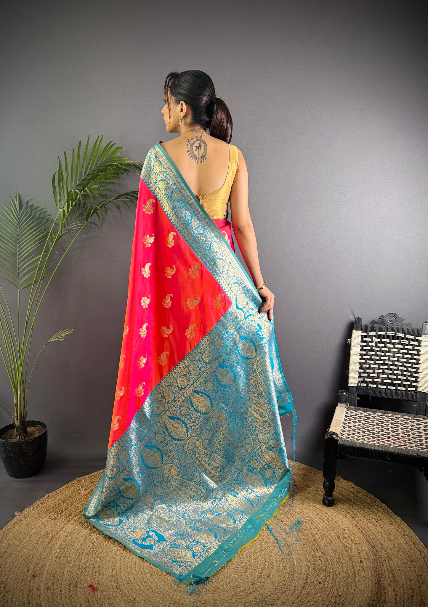Pure Soft Banarasi Silk Saree