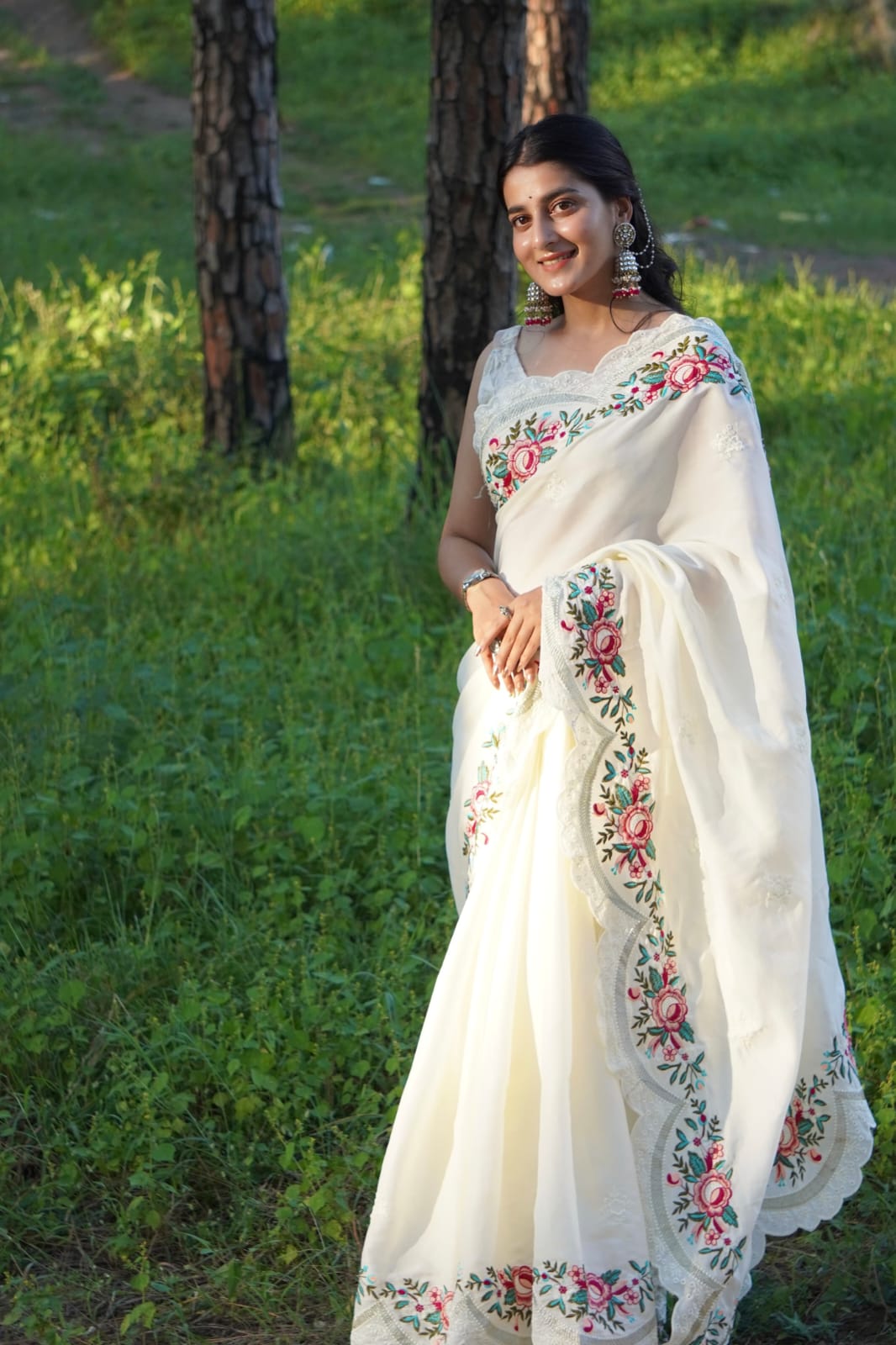 Pure Tussar silk saree