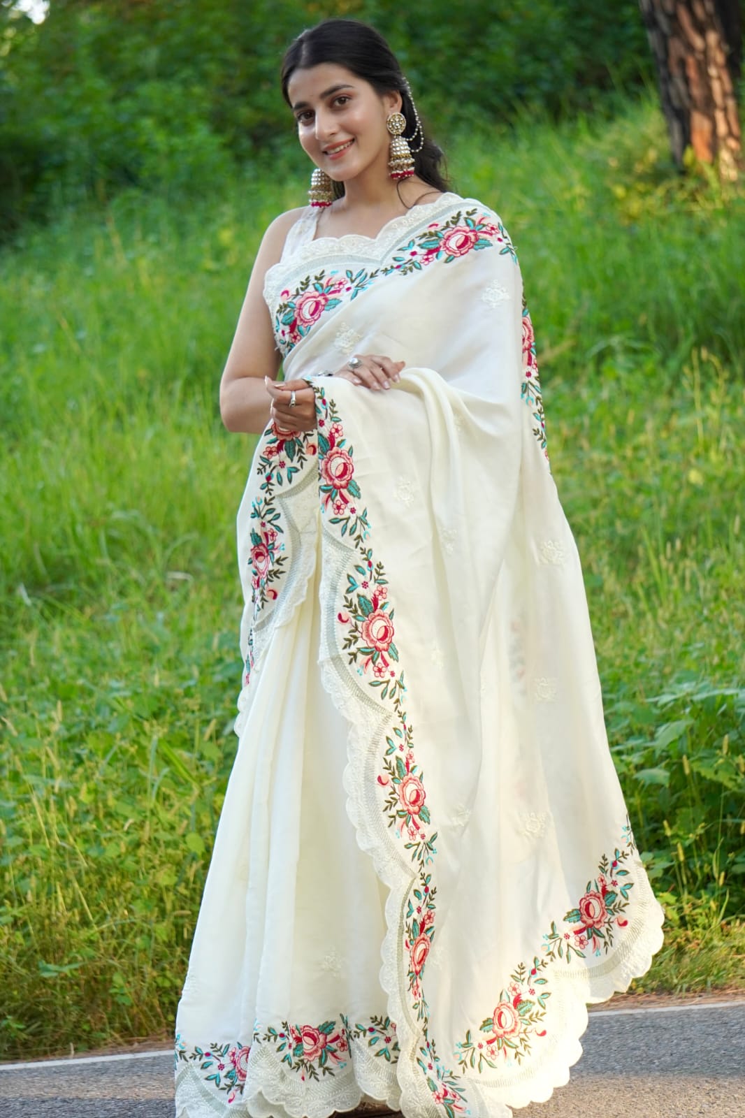 Pure Tussar silk saree