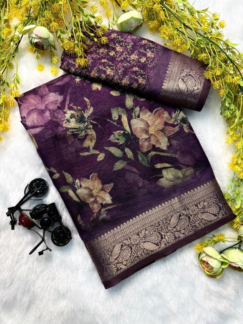CRISPY SILK SAREE
