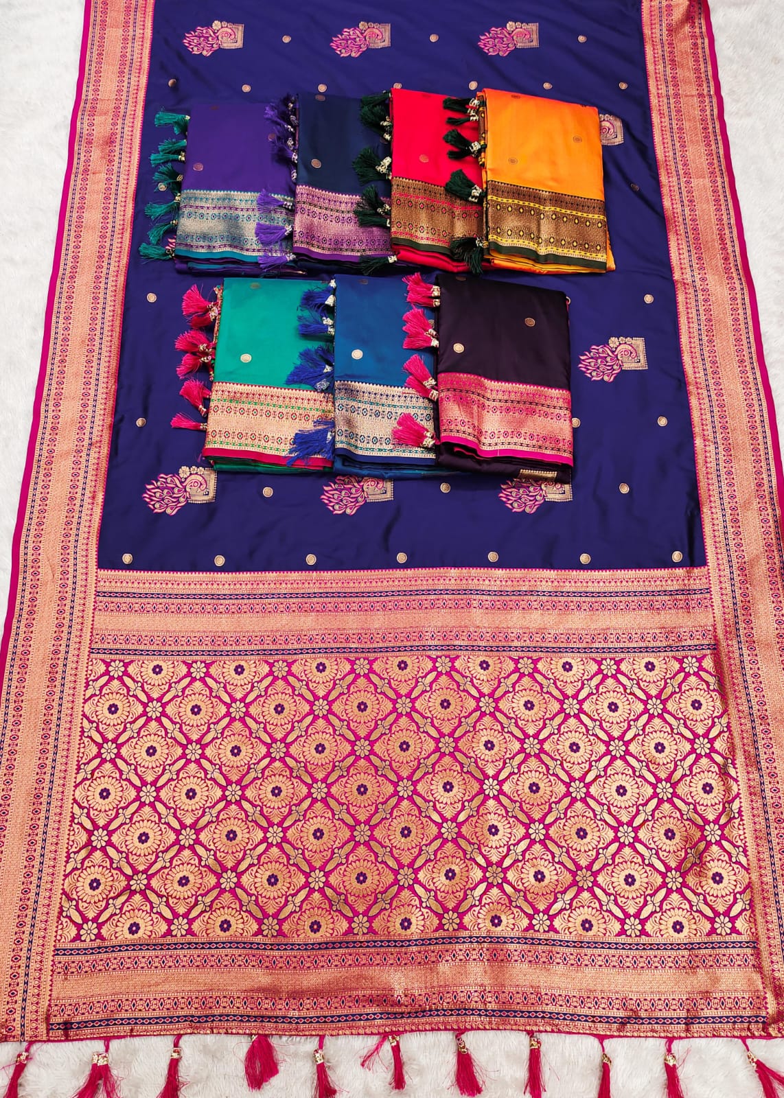 Soft Pethani silk saree