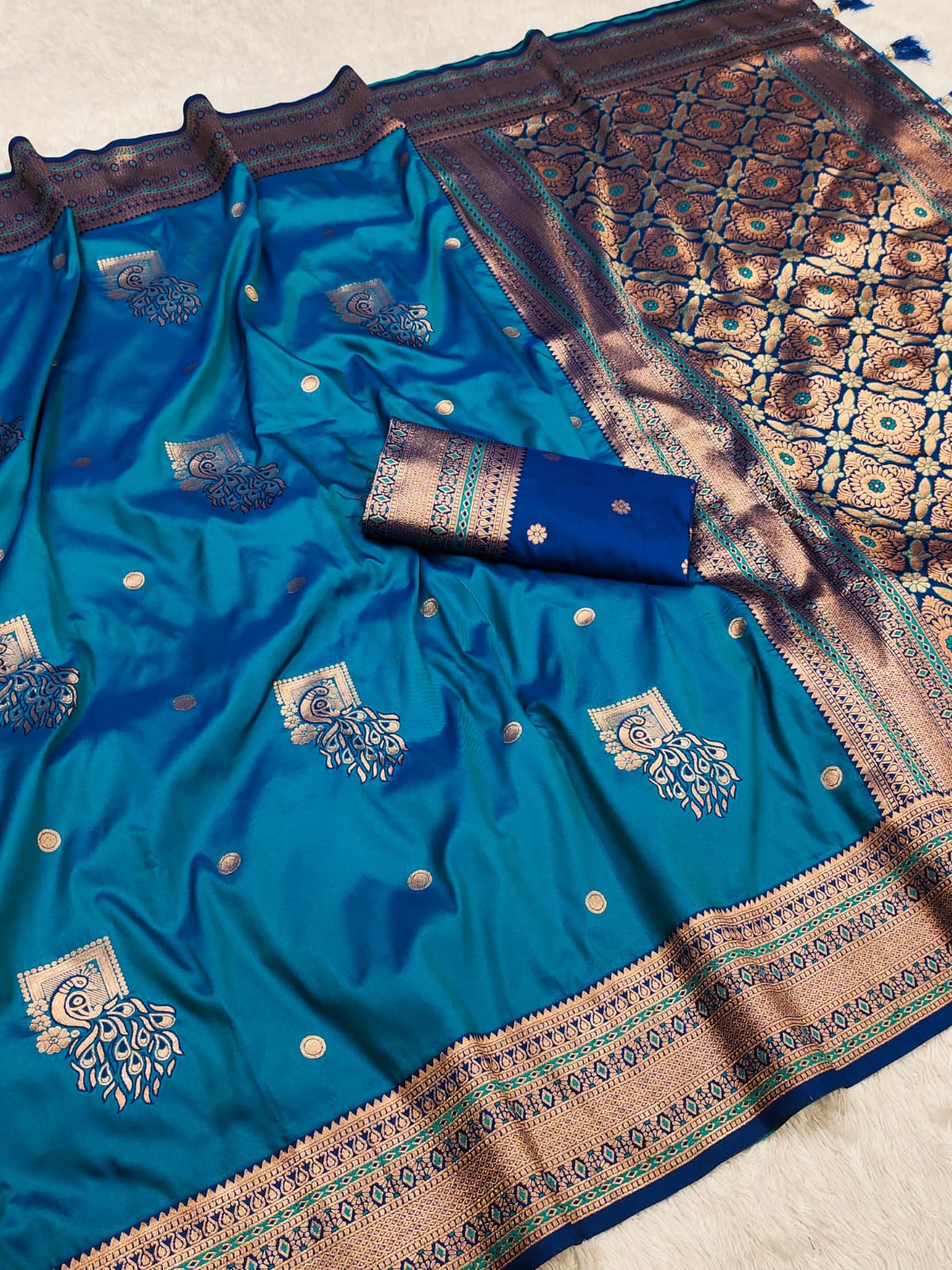 Soft Pethani silk saree