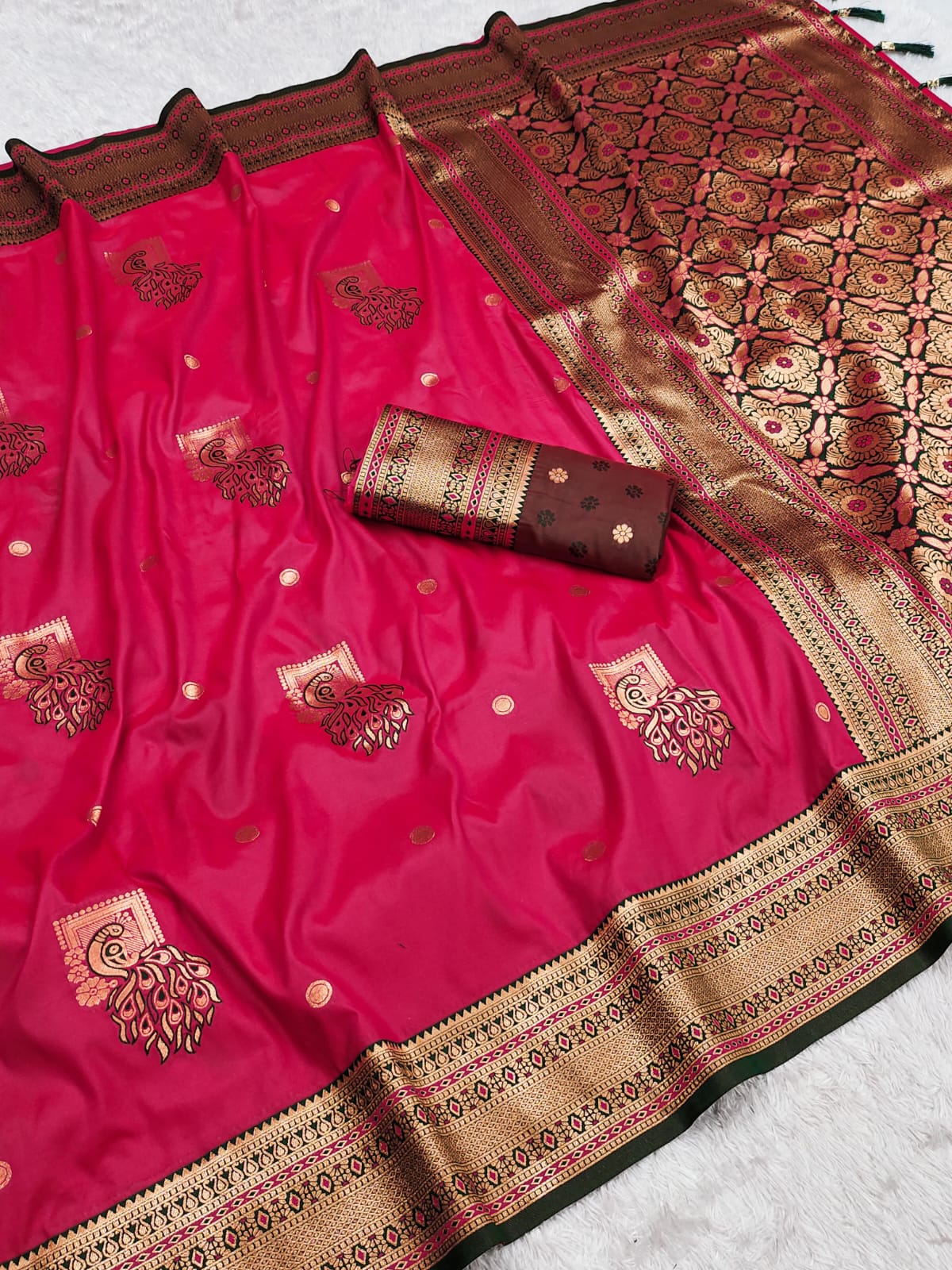 Soft Pethani silk saree