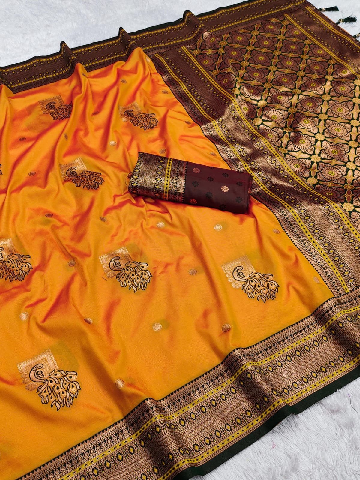 Soft Pethani silk saree
