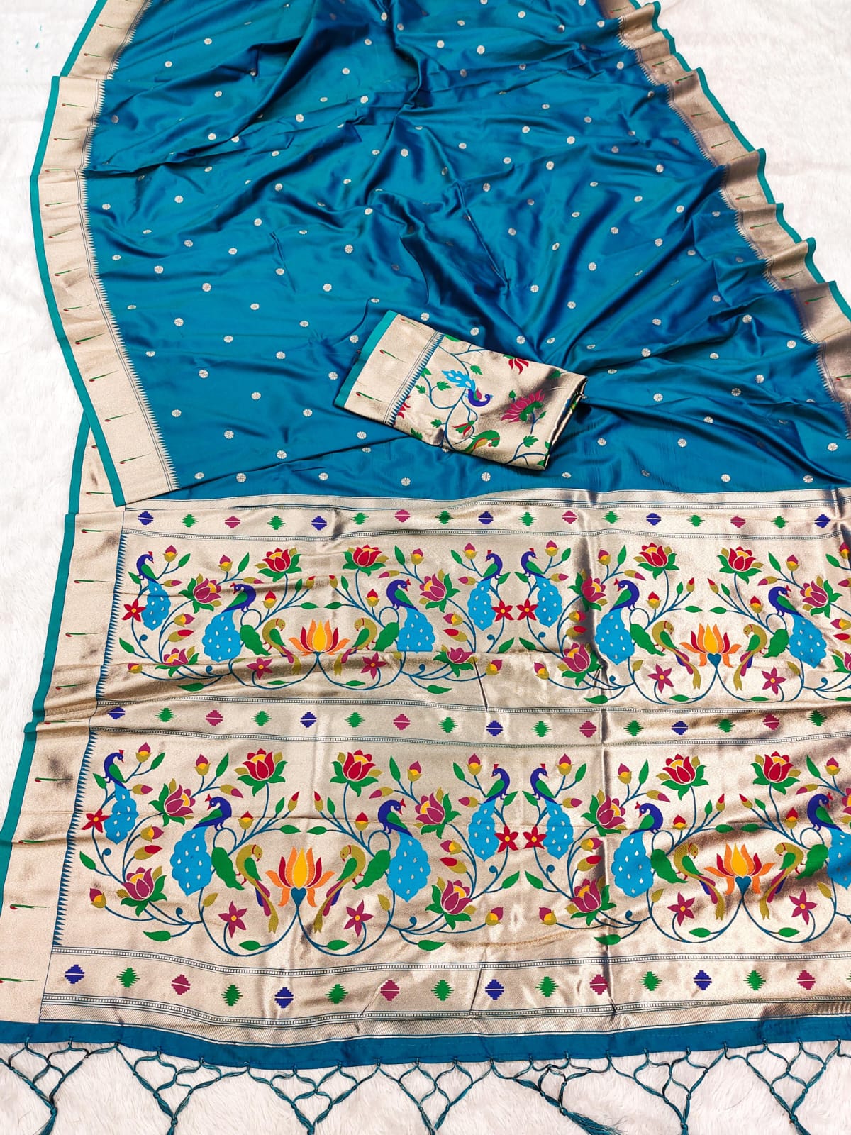 Pethani silk saree