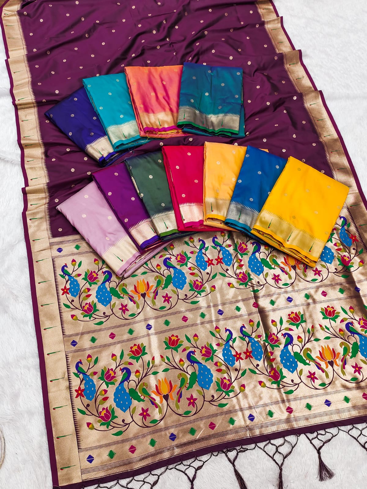 Pethani silk saree