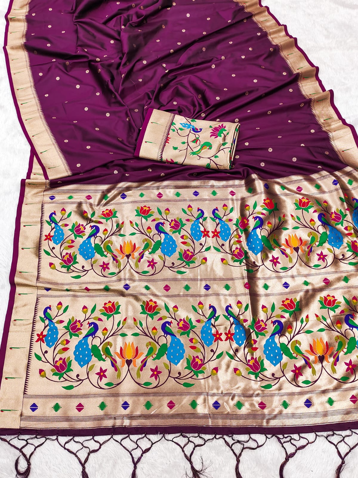 Pethani silk saree