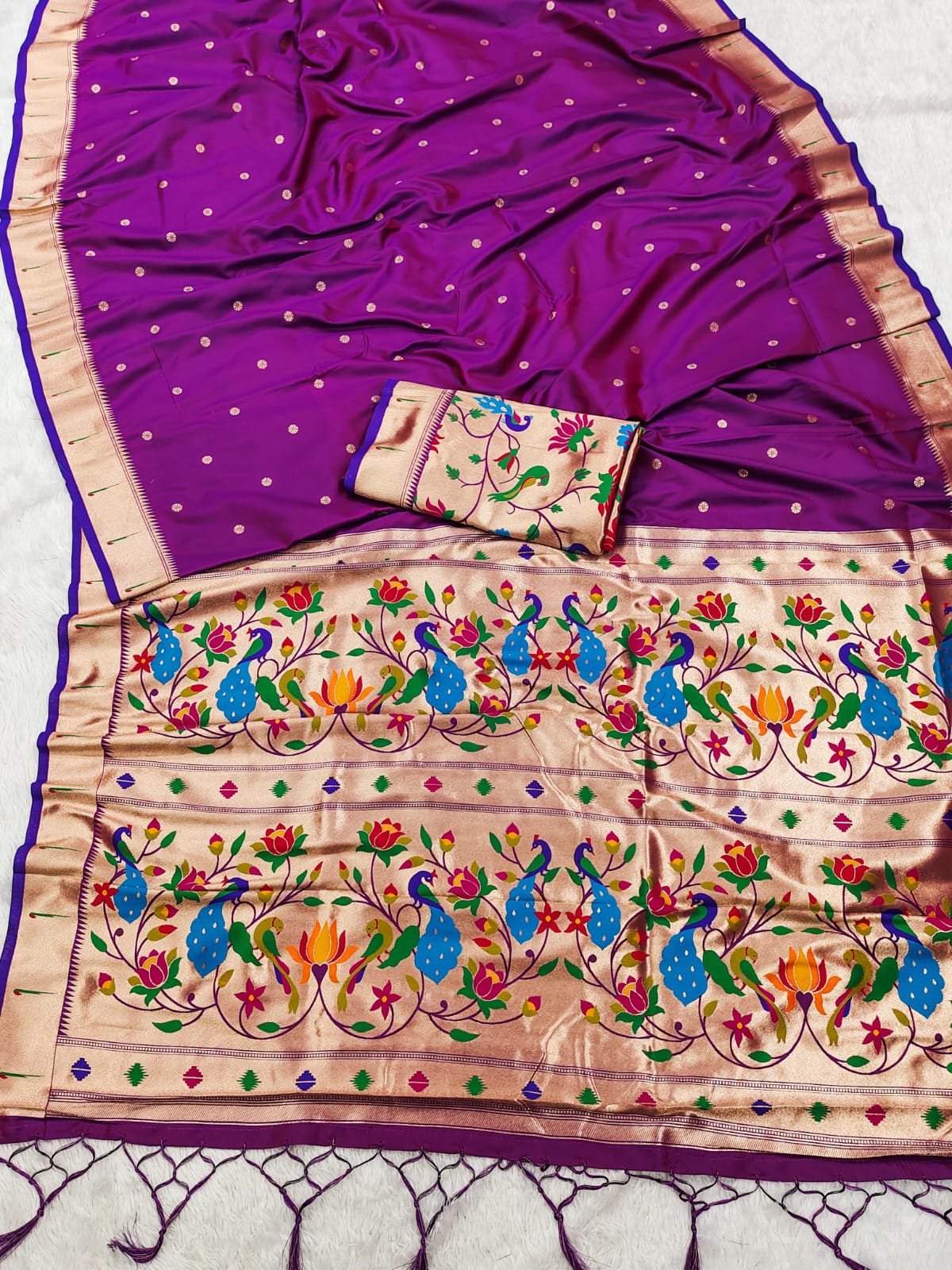 Pethani silk saree