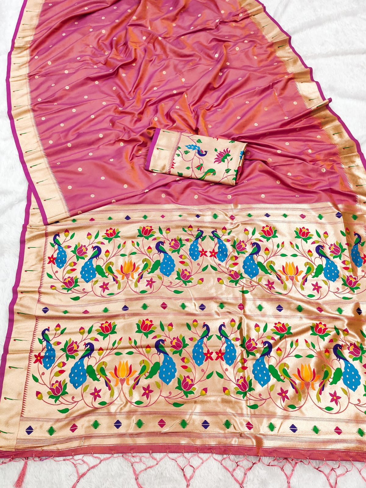 Pethani silk saree