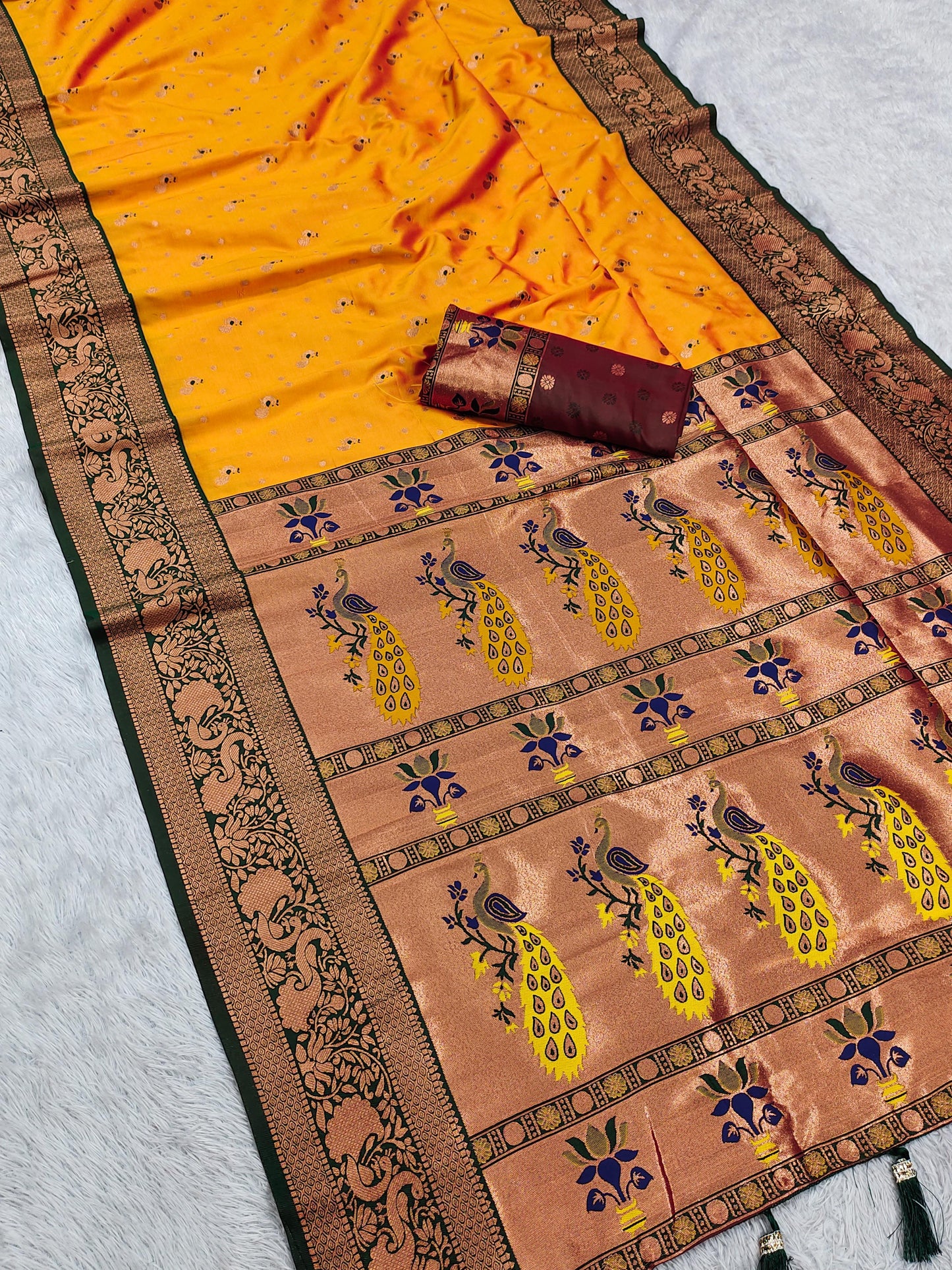 Soft Pethani silk saree