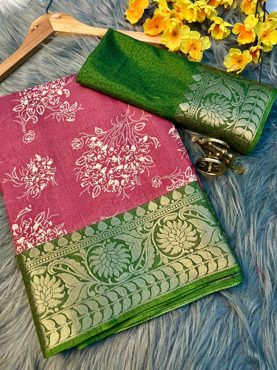 soft dola silk saree