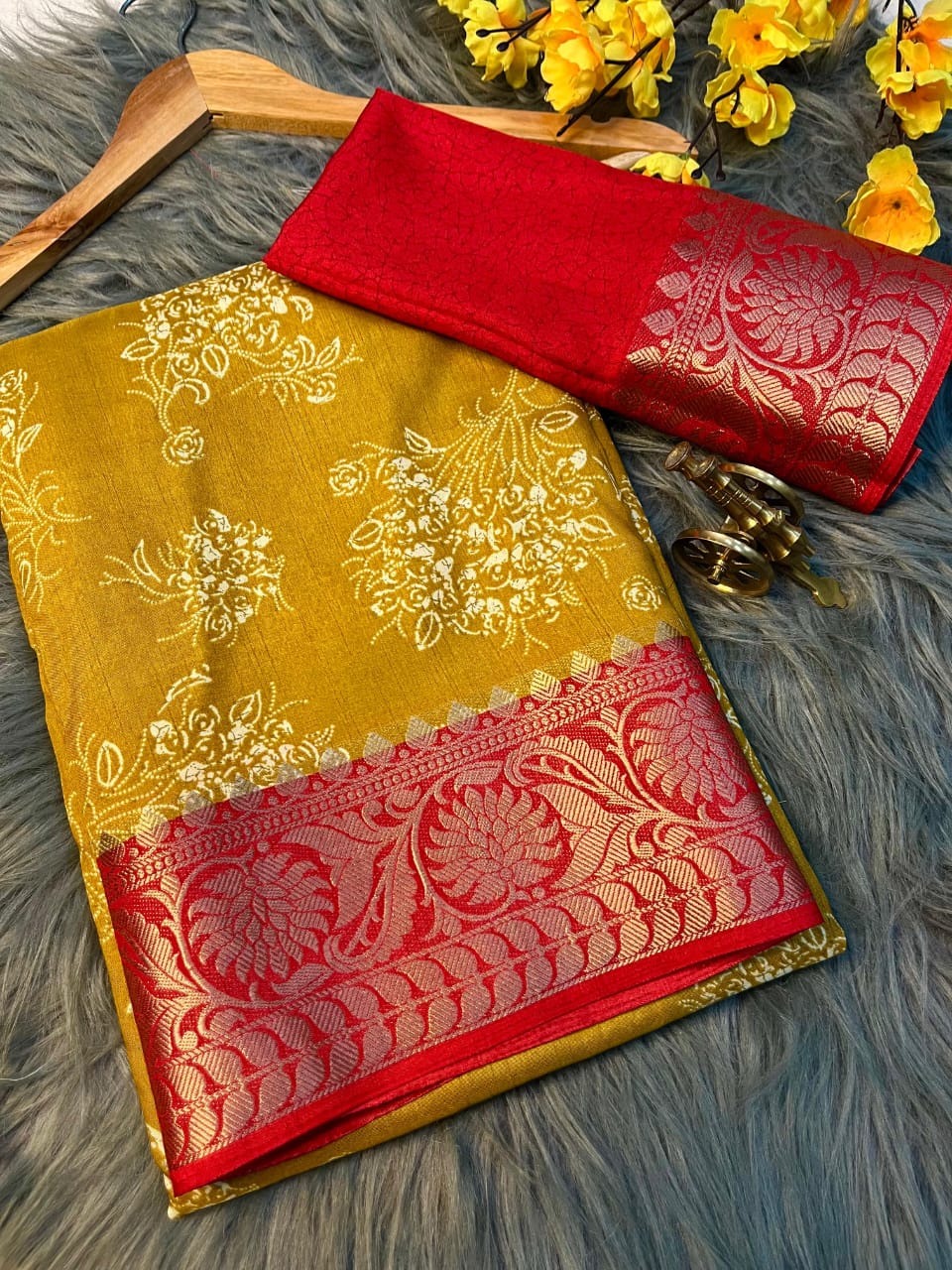 soft dola silk saree