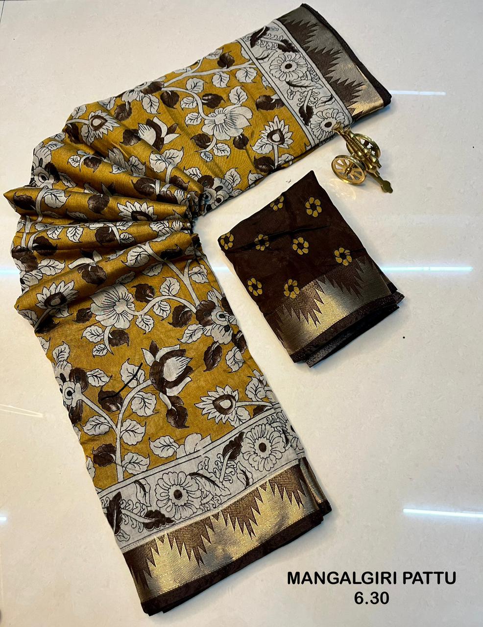 Mangalagiri silk saree