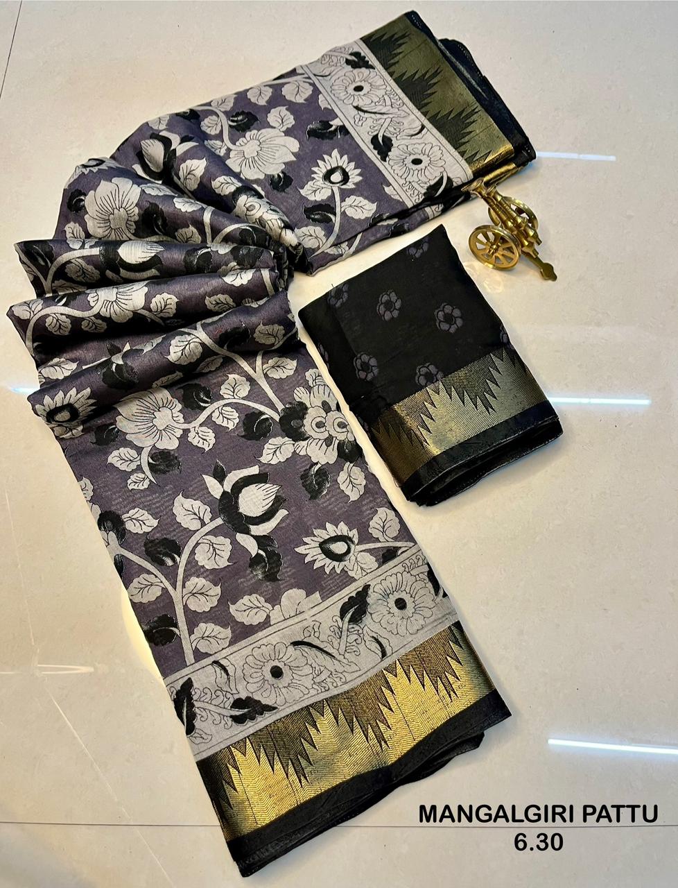 Mangalagiri silk saree