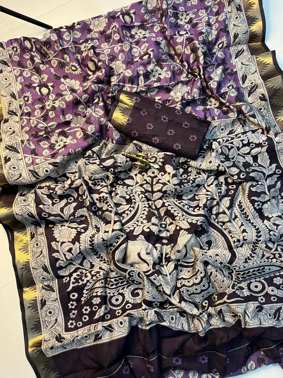 Mangalagiri silk saree