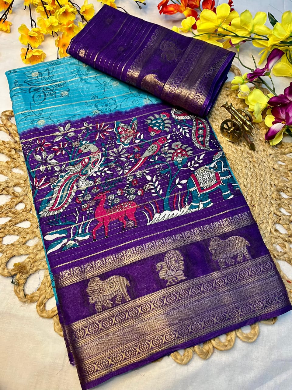 kolam silk sarees