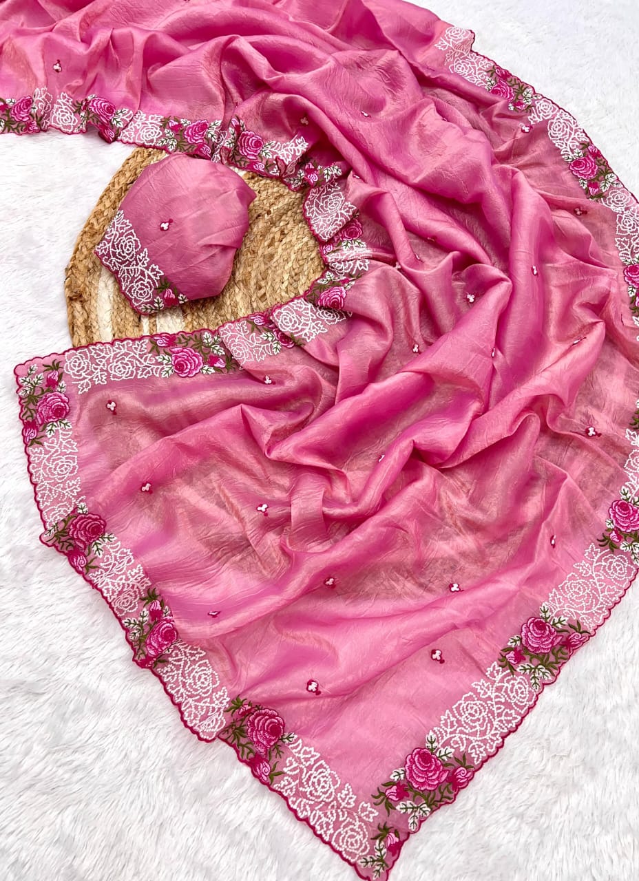 PURE GOLD CRUSH SILK