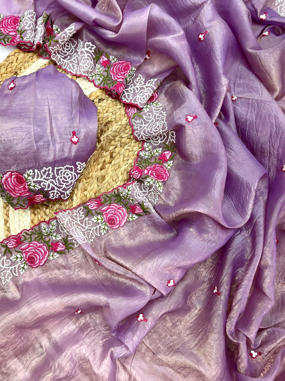 PURE GOLD CRUSH SILK