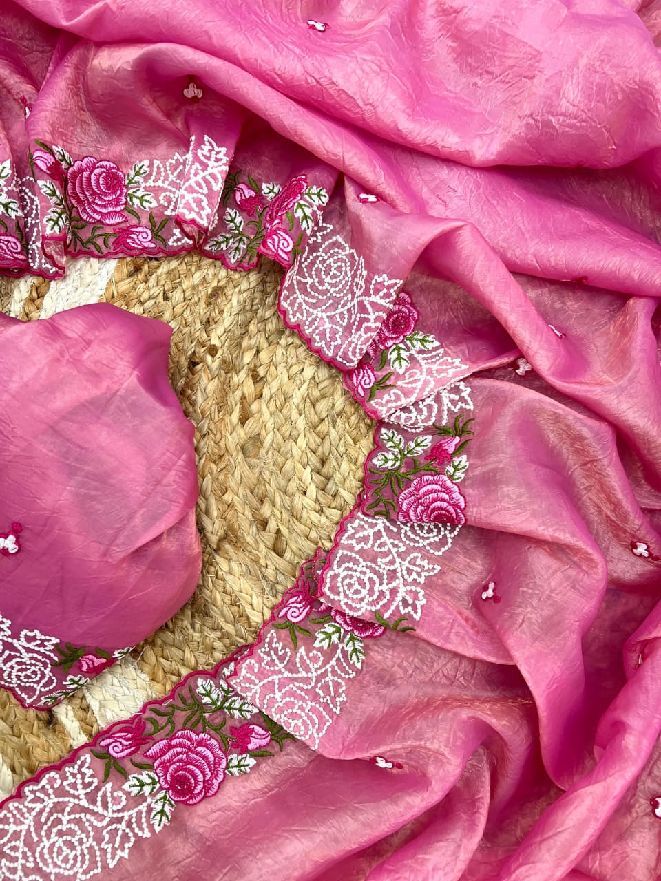 PURE GOLD CRUSH SILK