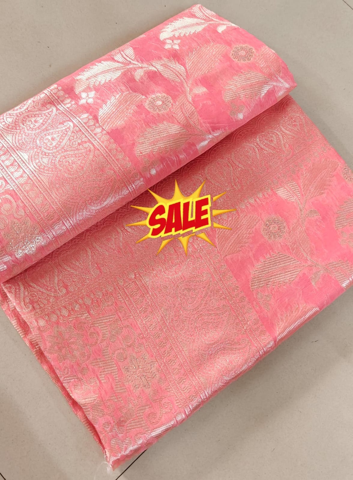 Pure Span Cotton Weaving sarees