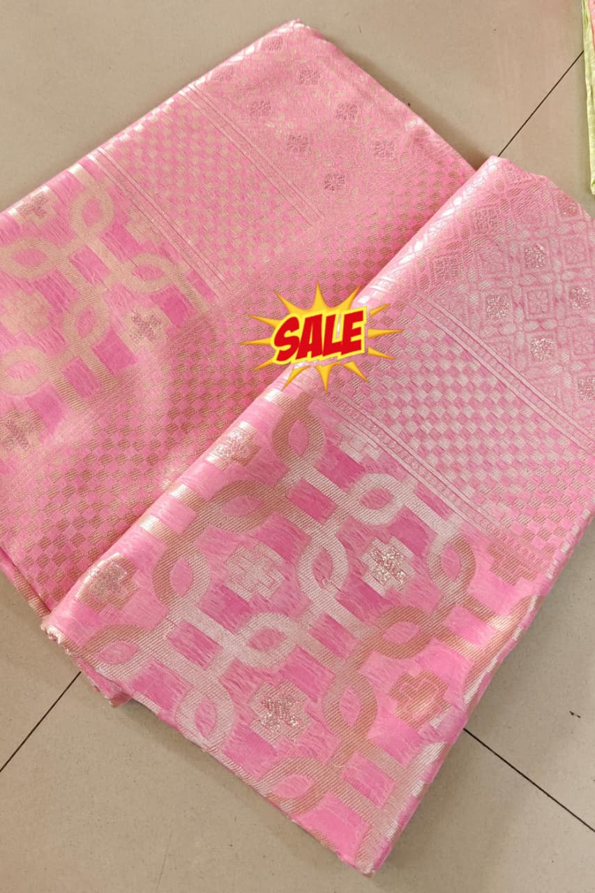 Pure Span Cotton Weaving sarees