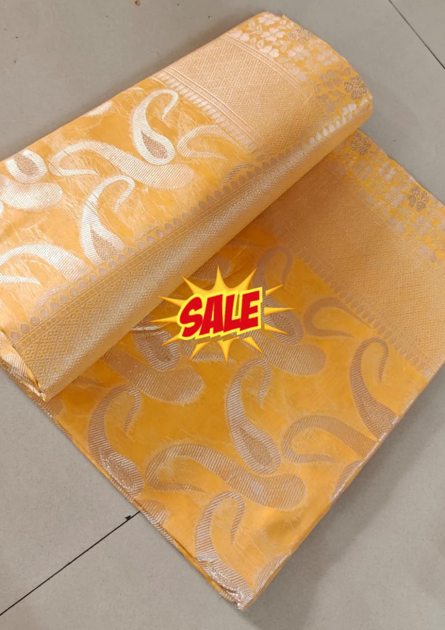 Pure Span Cotton Weaving sarees