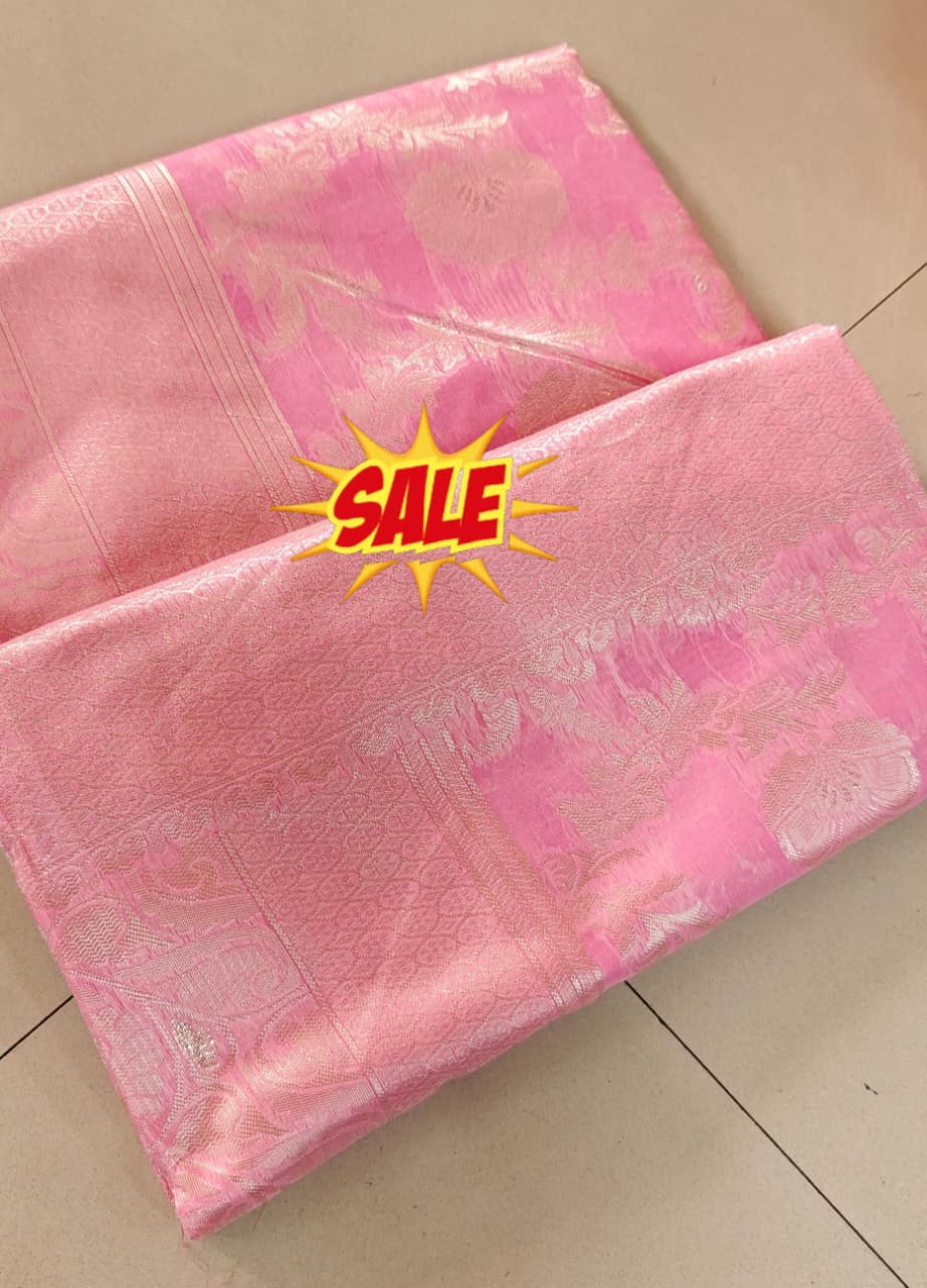 Pure Span Cotton Weaving sarees