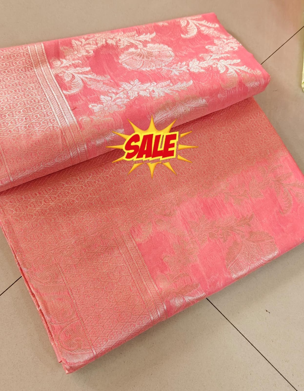 Pure Span Cotton Weaving sarees