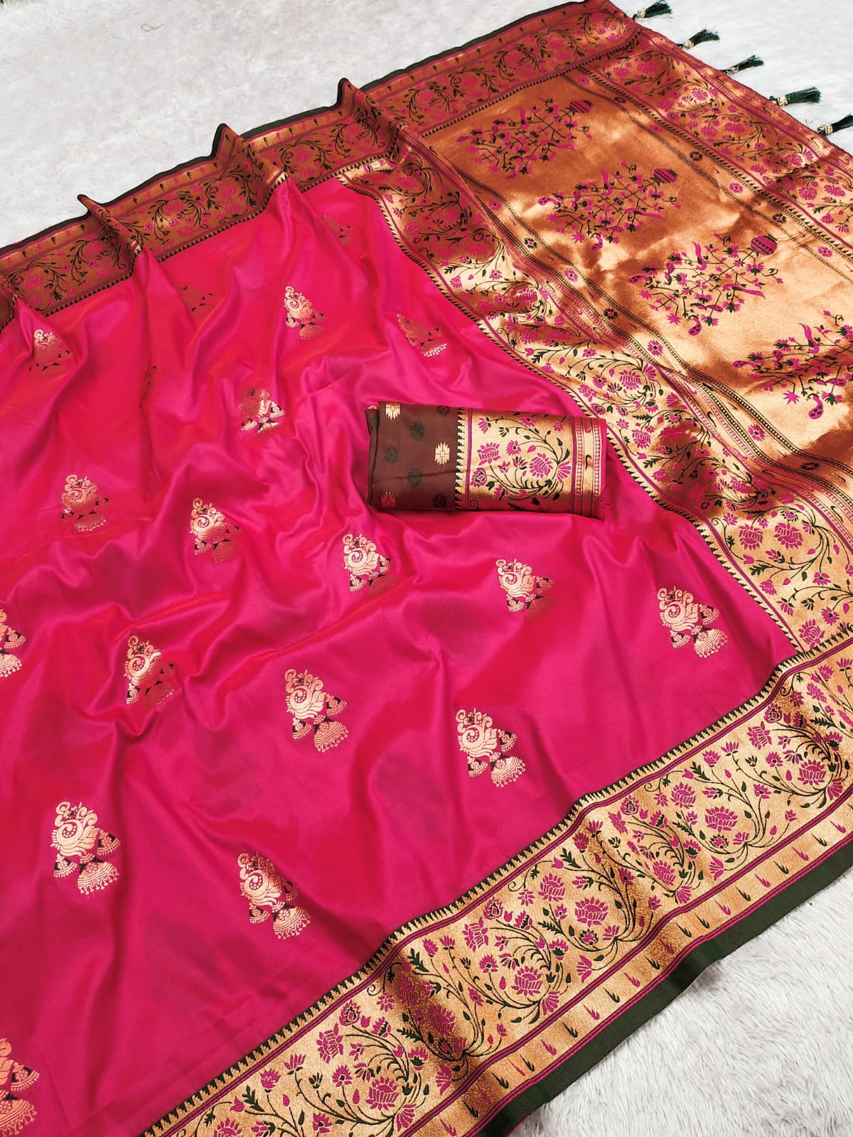 Soft Pethani silk saree