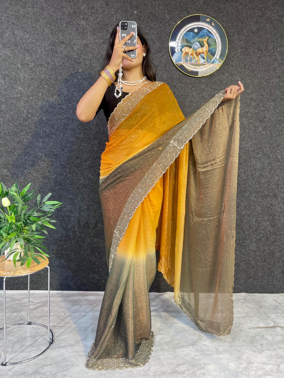 Shaded crush Space Silk
