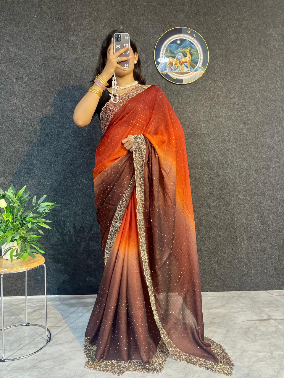 Shaded crush Space Silk