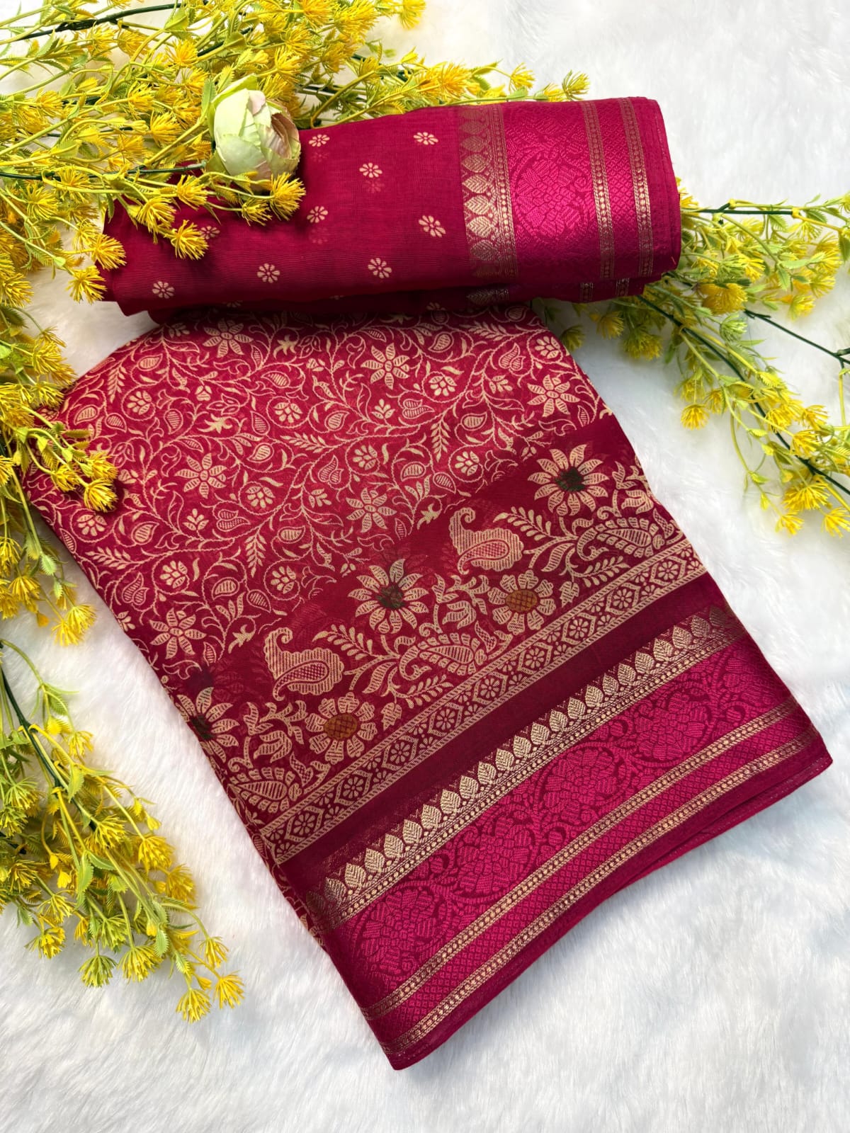 Soft cotton silk sarees