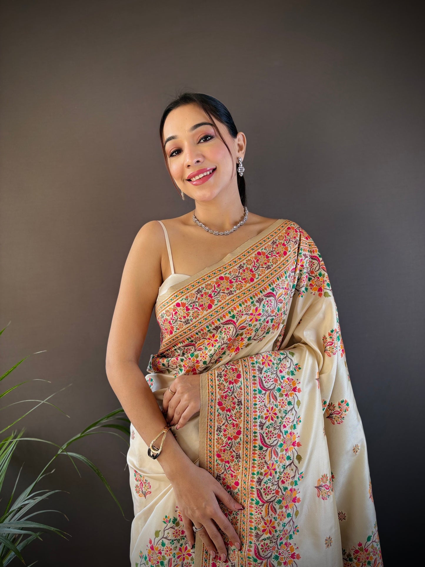 PURE PASHMINA SILK