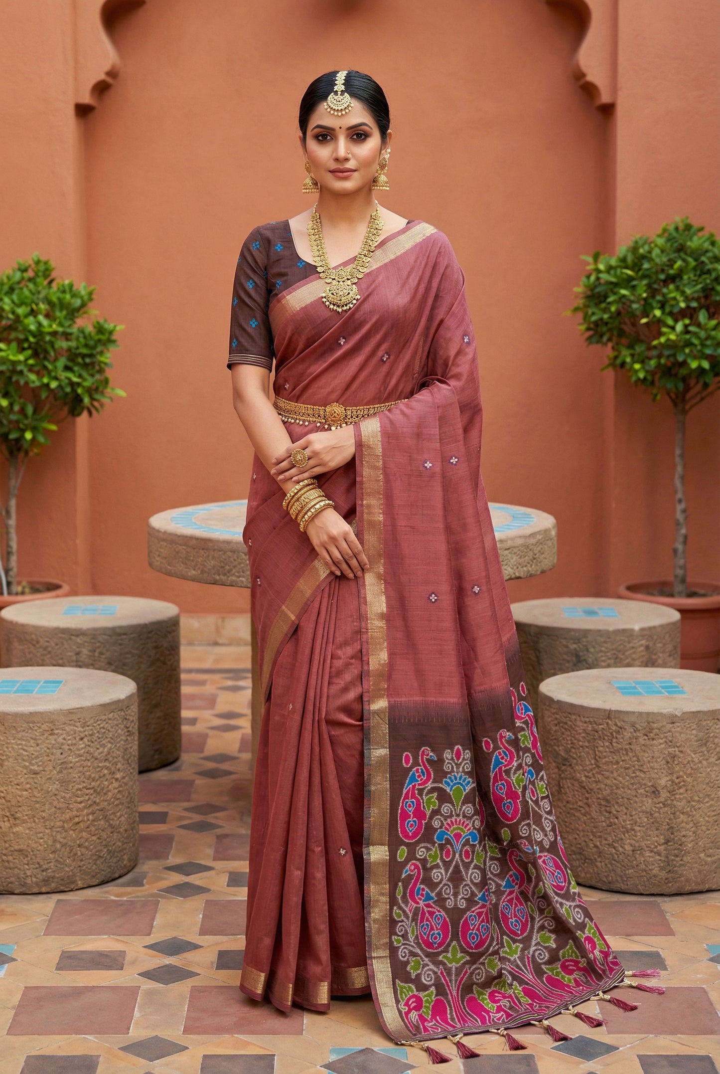 Soft Pure Munga Cotton Saree

( JP59)
