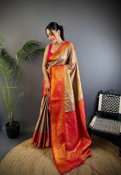 Pure Premium Dharmavaram Silk Sarees