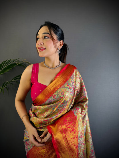 Pure Premium Dharmavaram Silk Sarees