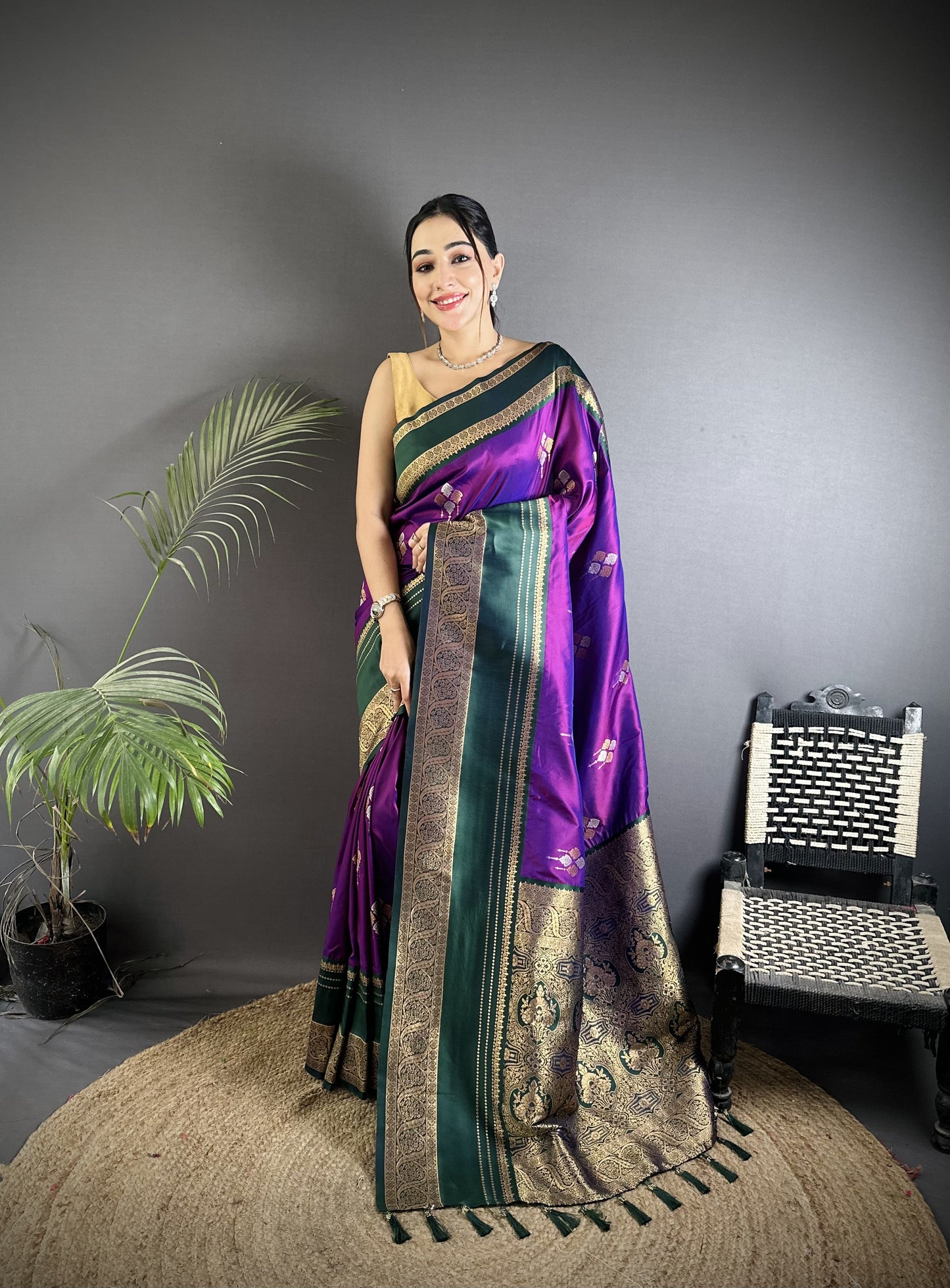 Pure Soft Banarasi Silk Saree