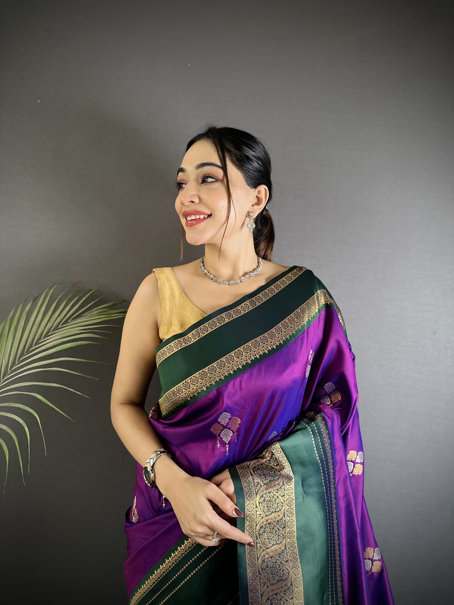 Pure Soft Banarasi Silk Saree