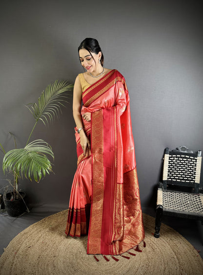 Pure Soft Banarasi Silk Saree