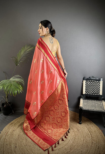 Pure Soft Banarasi Silk Saree