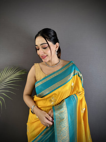 Pure Soft Banarasi Silk Saree