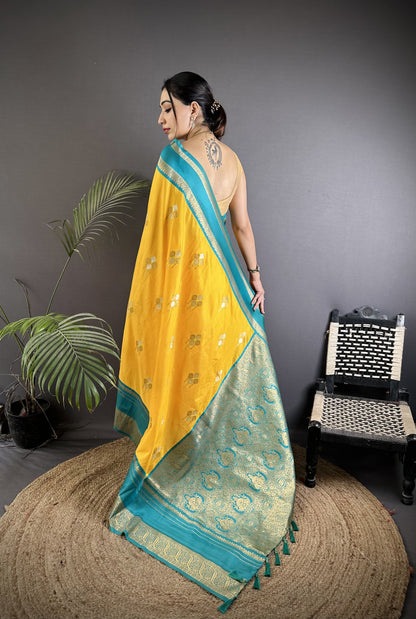 Pure Soft Banarasi Silk Saree