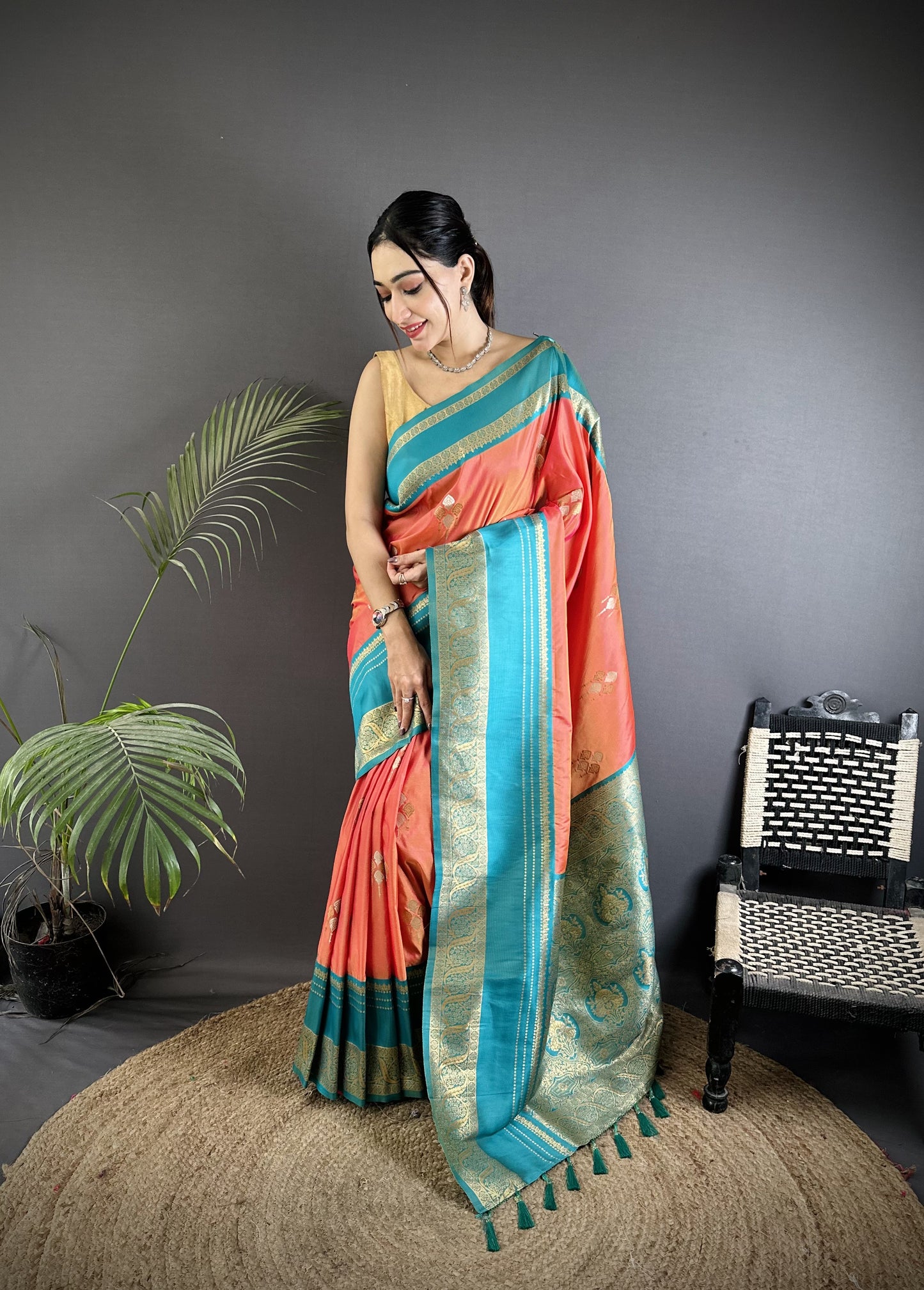 Pure Soft Banarasi Silk Saree