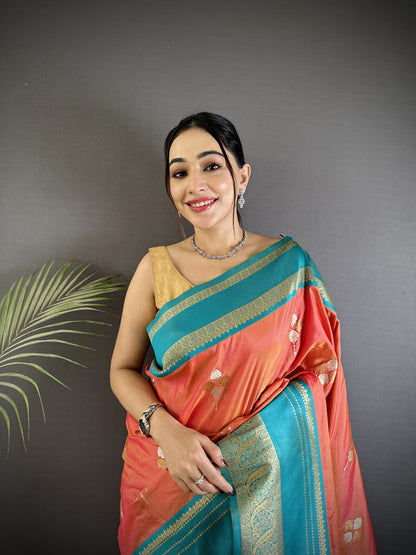 Pure Soft Banarasi Silk Saree