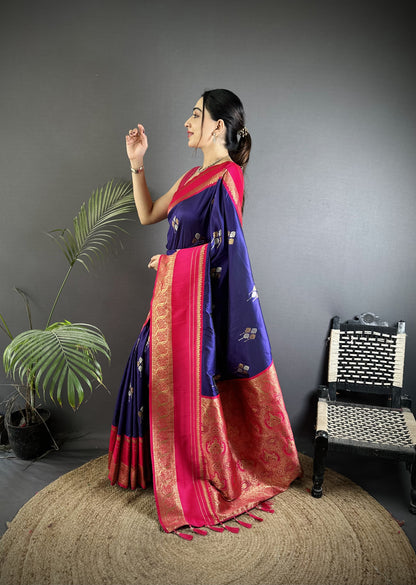 Pure Soft Banarasi Silk Saree