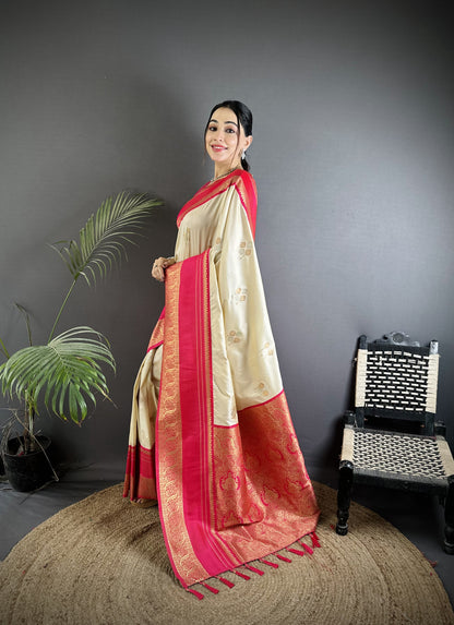 Pure Soft Banarasi Silk Saree