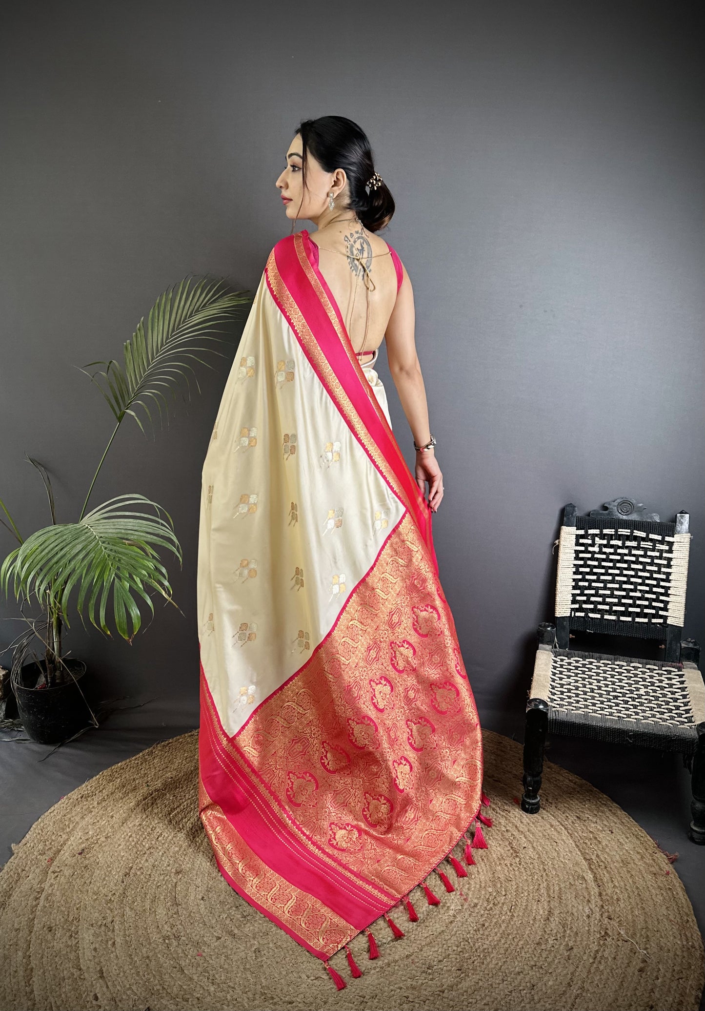 Pure Soft Banarasi Silk Saree