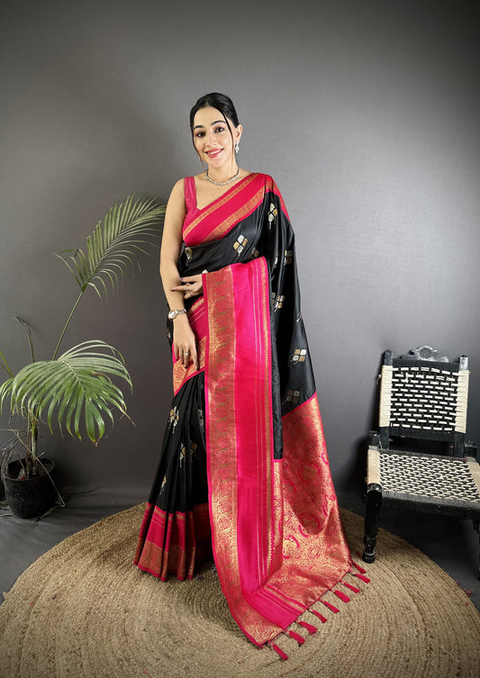 Pure Soft Banarasi Silk Saree