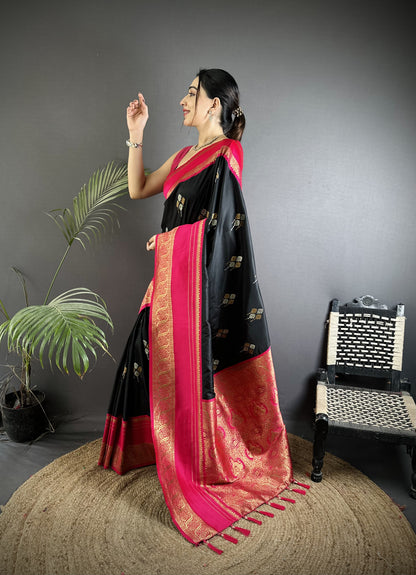 Pure Soft Banarasi Silk Saree